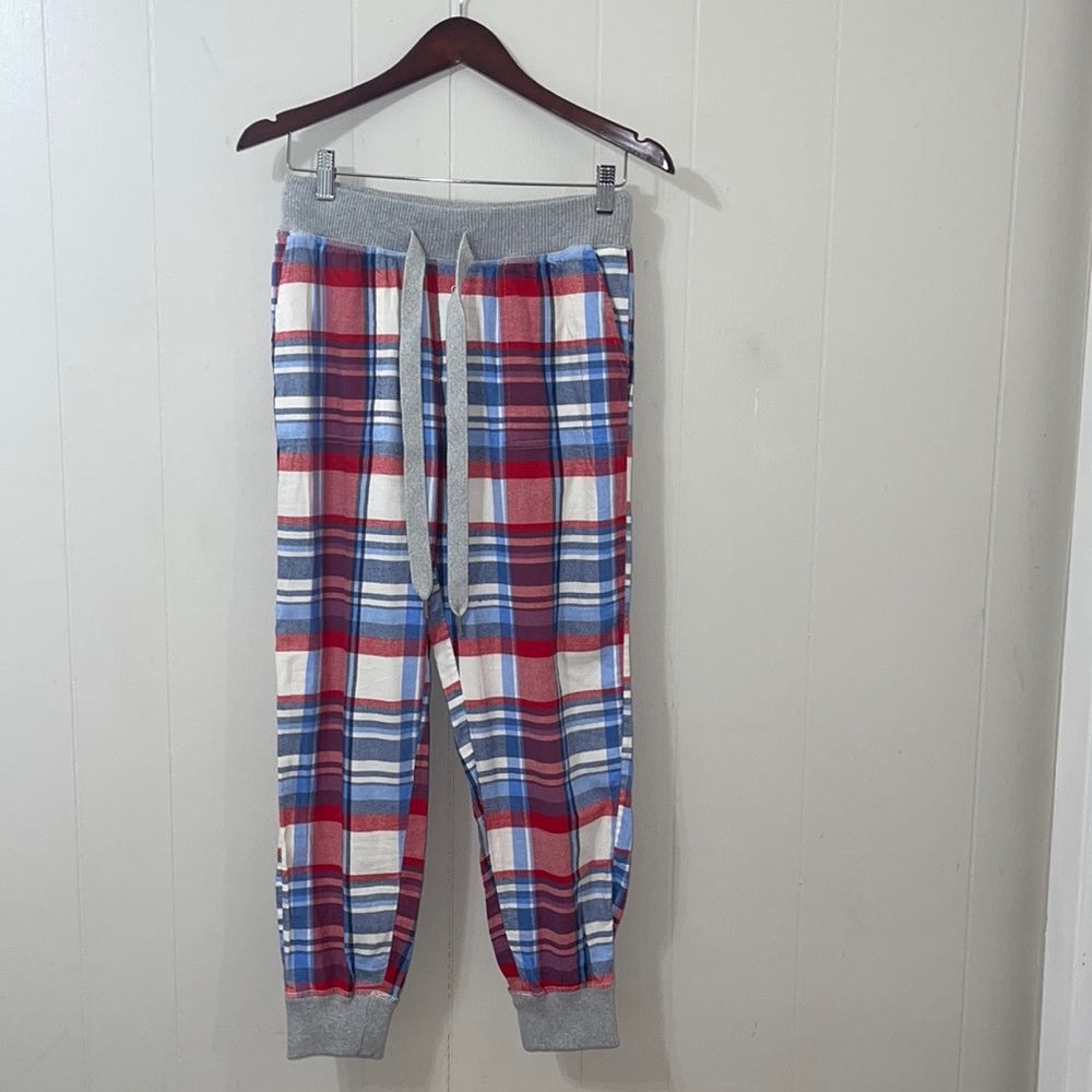 Aerie Jogger Plaid Flannel Pajama Pants - Picture 10 of 11